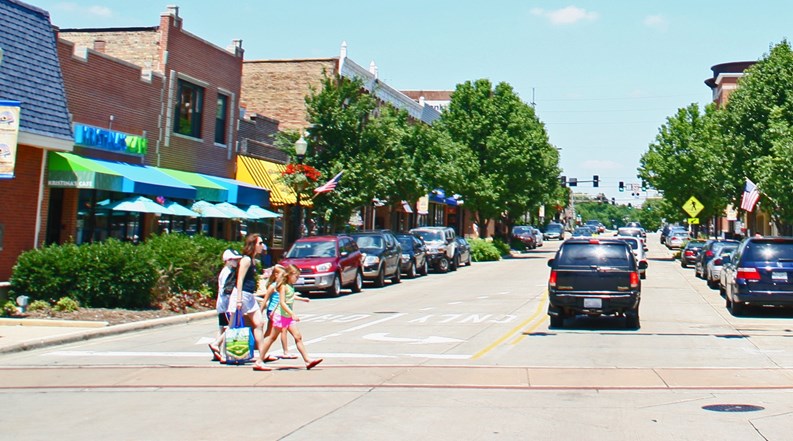 Looking Up in Downers Grove